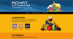 Desktop Screenshot of achatstedorothee.com