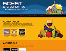 Tablet Screenshot of achatstedorothee.com